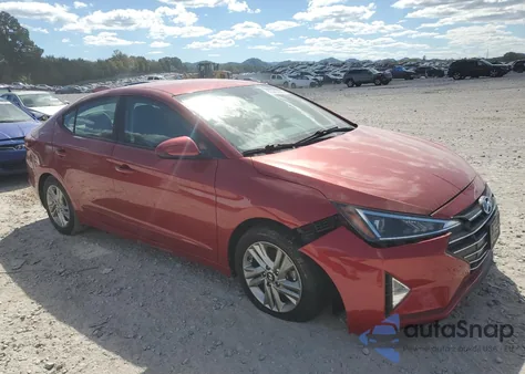 2019 Hyundai Elantra Sel z USA, uszkodzony, nr VIN 5NPD84LF7KH473031